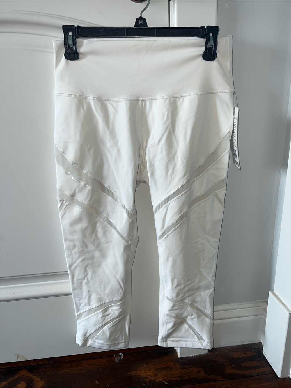 lululemon athletica White Cropped High-Rise Leggings
